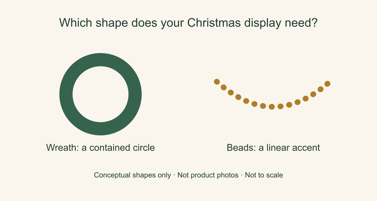 Christmas Wreath vs Garland: Choosing a Festive Display for Your Space