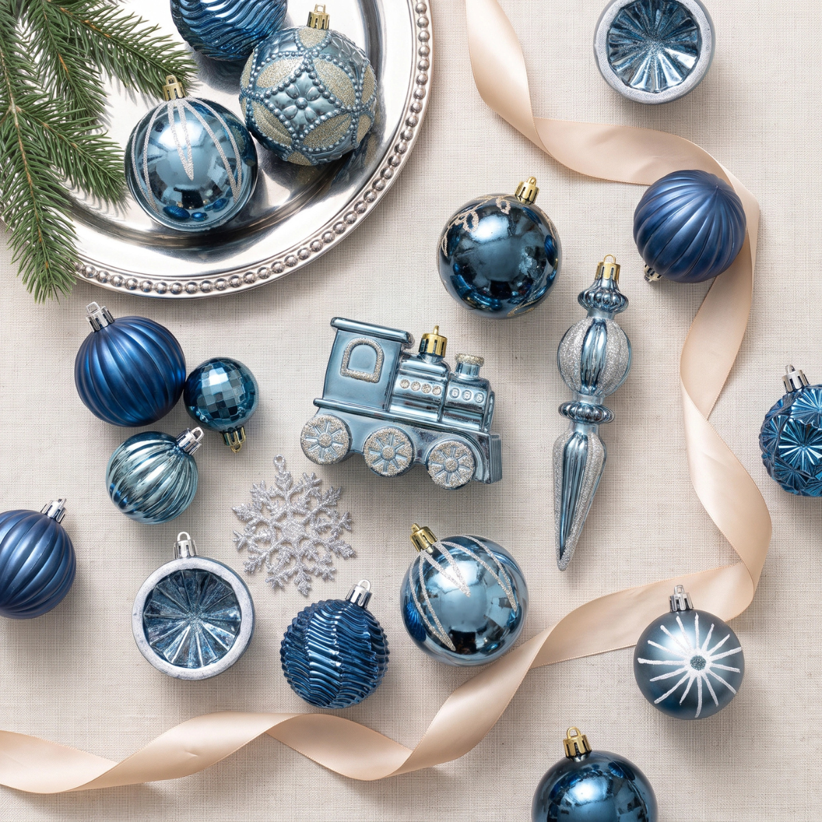 Blue & White Theme