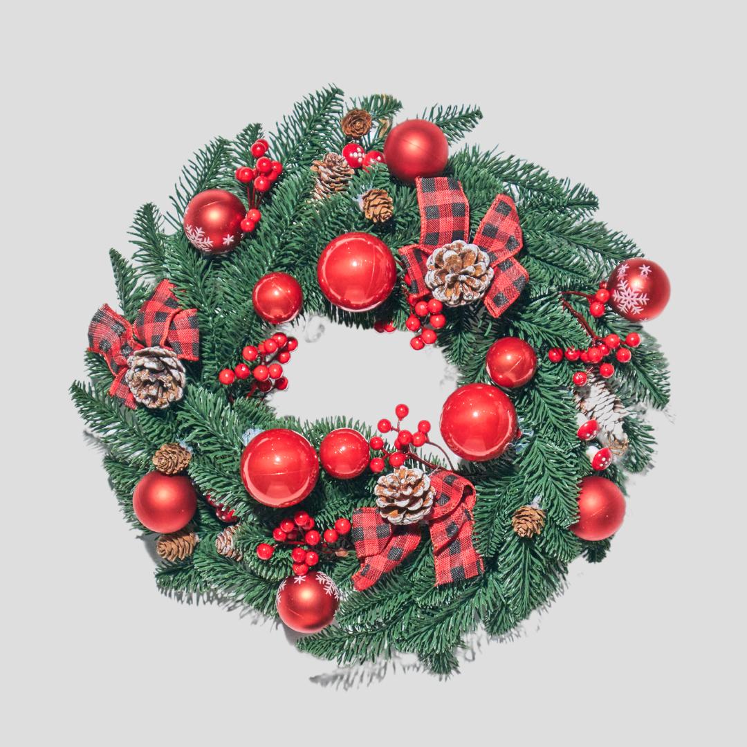 Bellery Christmas Wreath E-Speckled Space
