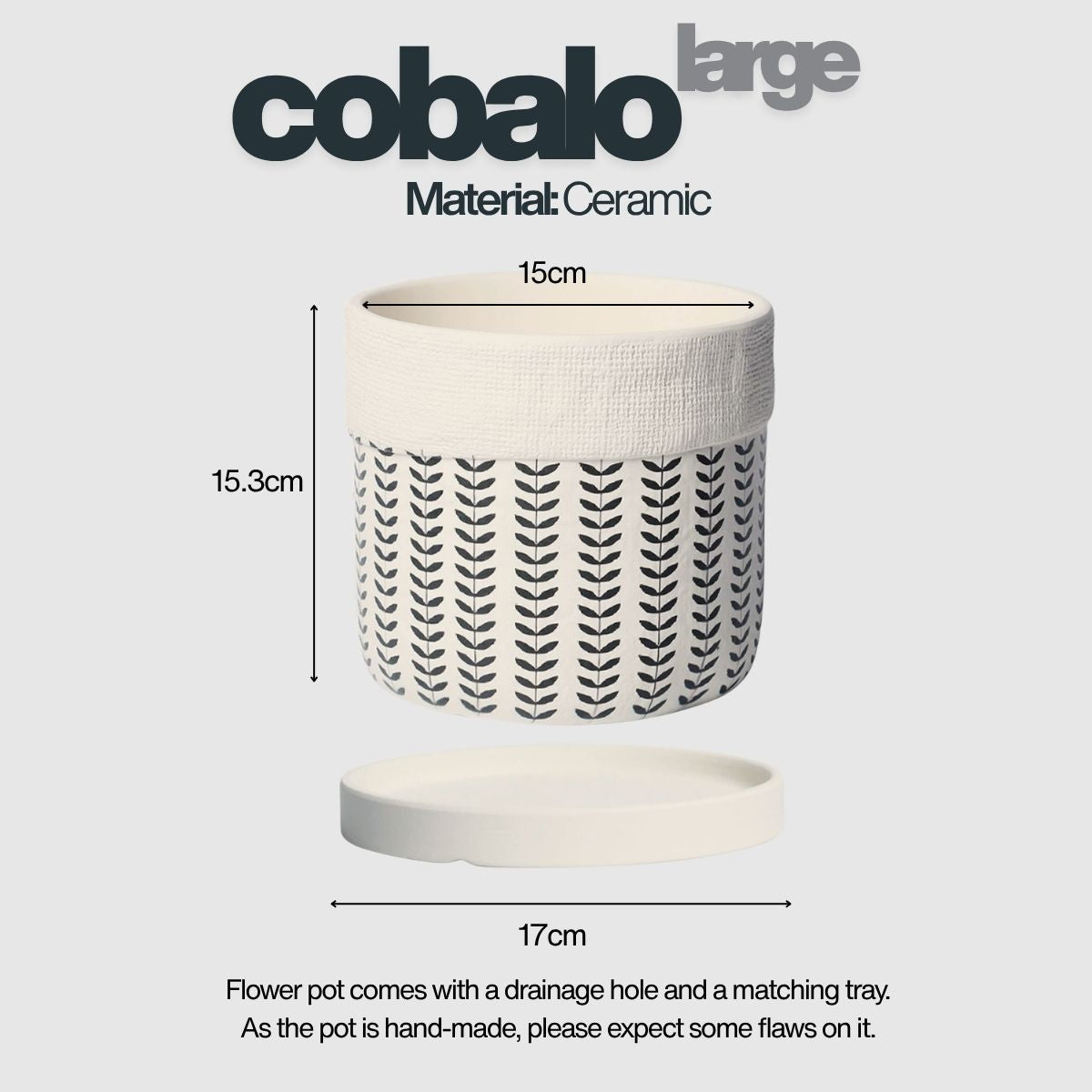 Minimalist Designed Ceramic Flower Pot