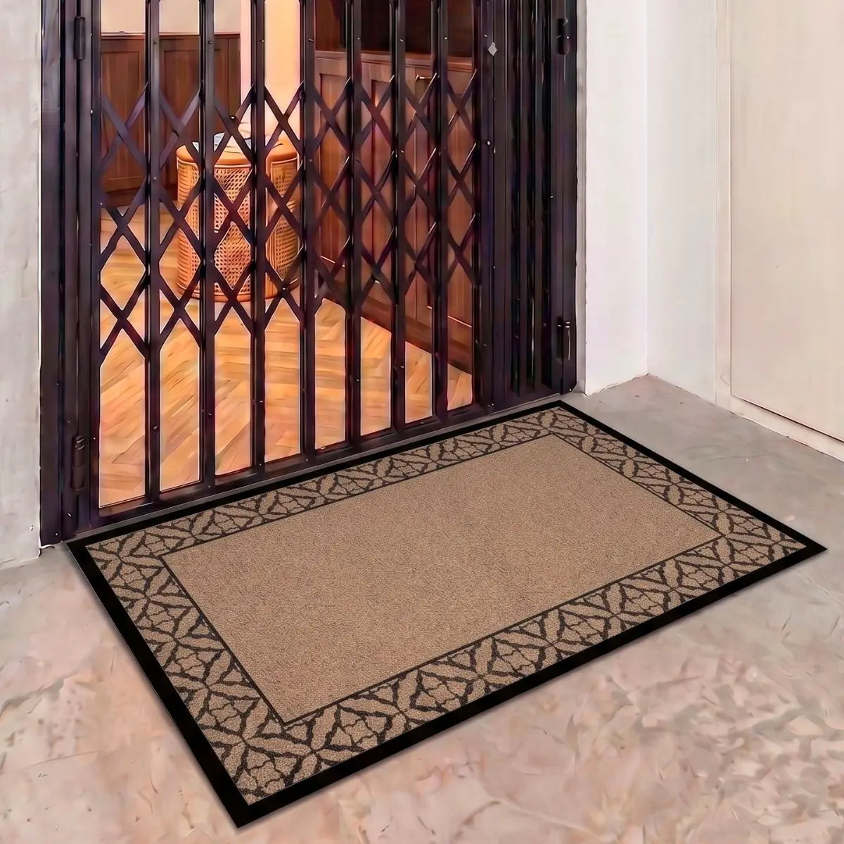 Nevino Nordic PVC Coil Door Mat Design 3 Door Mat Speckled Space