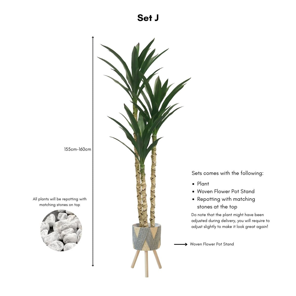 Faux Yucca Plant