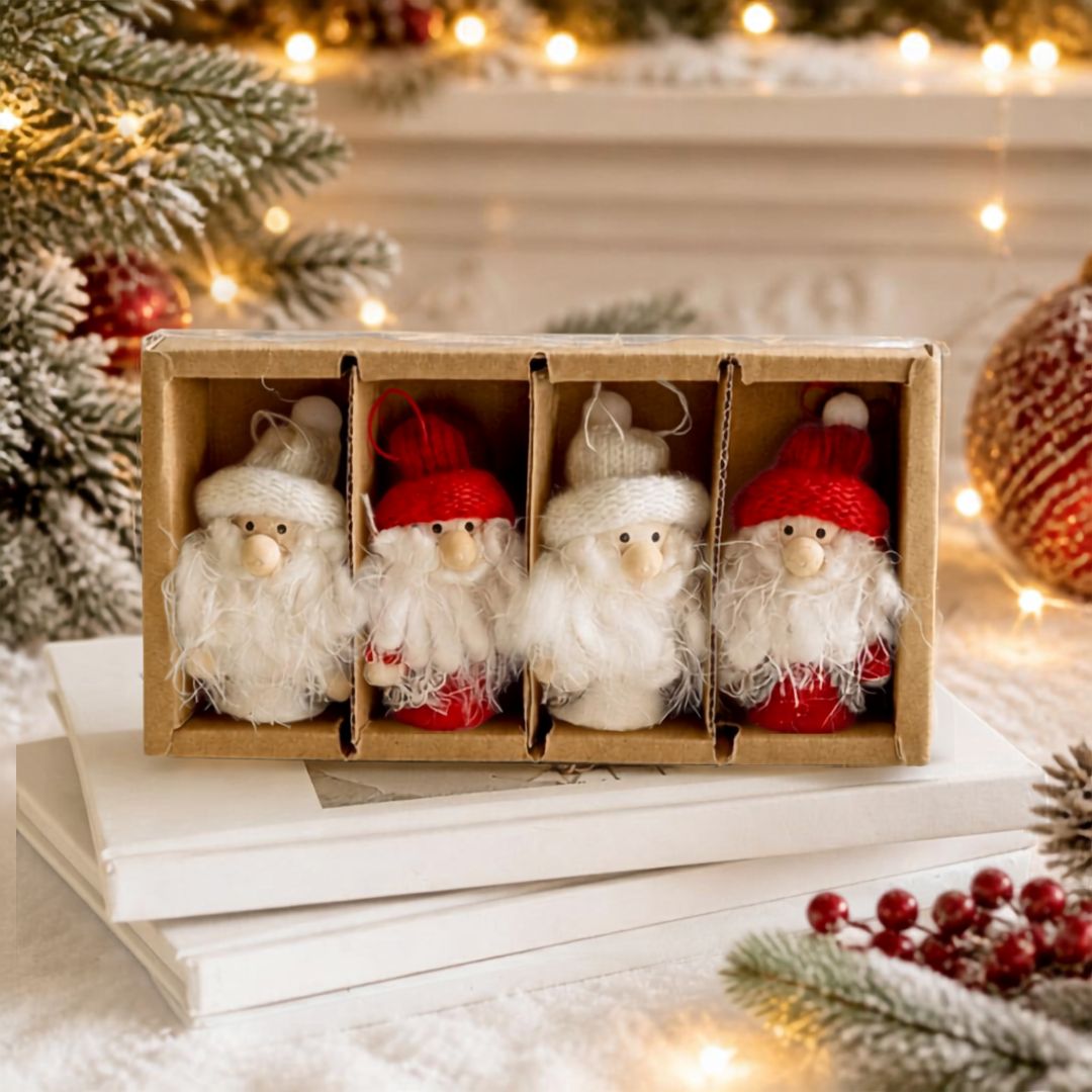Little Santa Christmas Tree Ornament