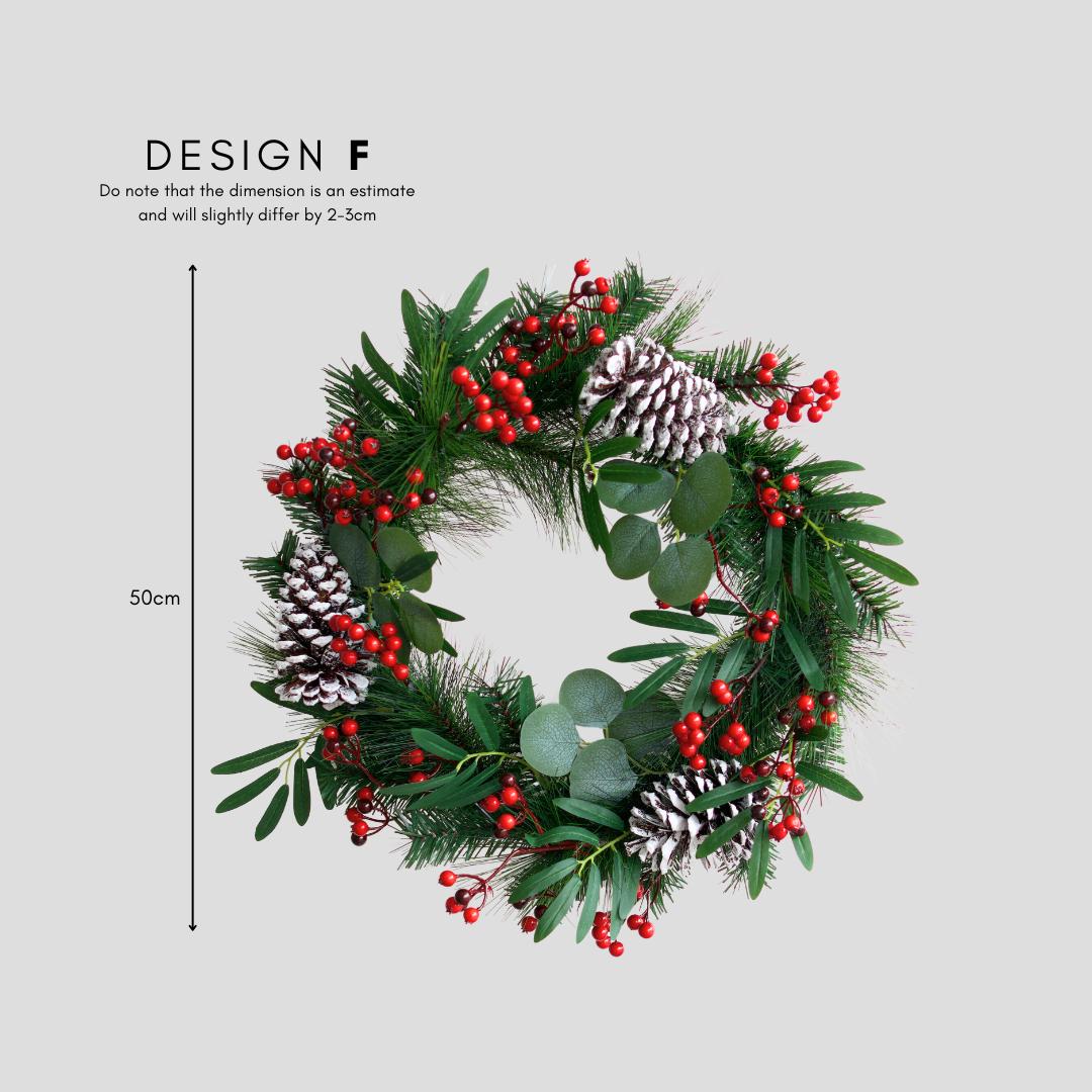 Bellery Christmas Wreath F-Speckled Space