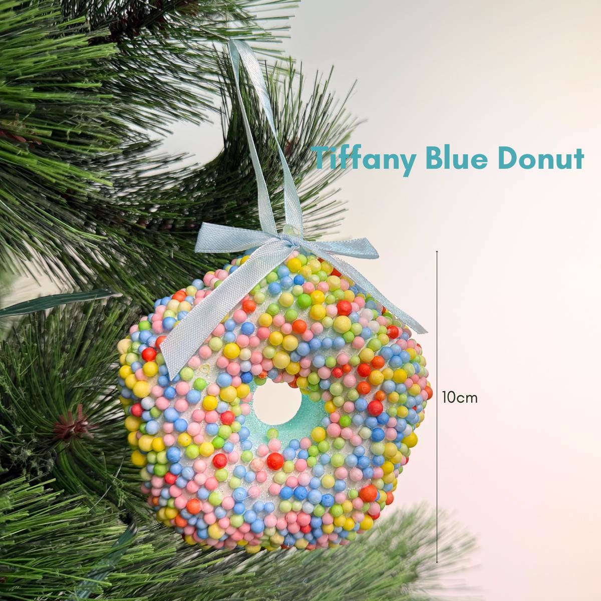 Candyland Hanging Tiffany Blue Donut