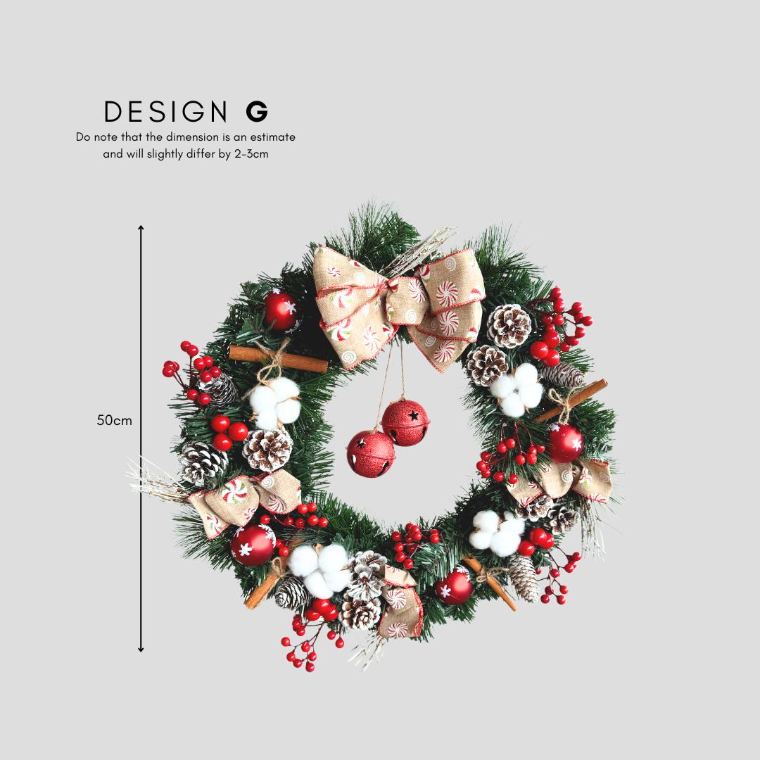 Bellery Christmas Wreath G-Speckled Space