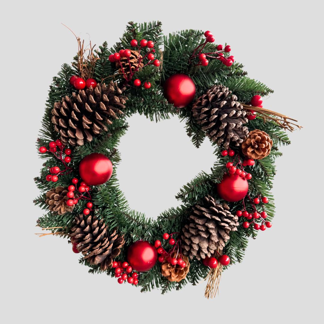 Bellery Christmas Wreath H-Speckled Space