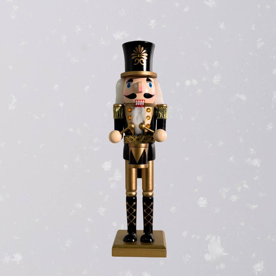 Christmas Wooden Nutcracker Decorative Figurine Design I