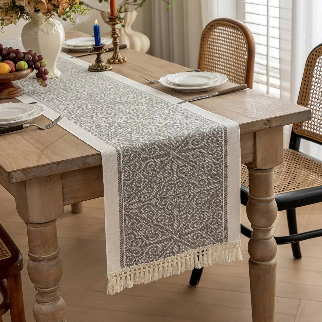 Lumier Water Resistant Table Runner-Speckled Space