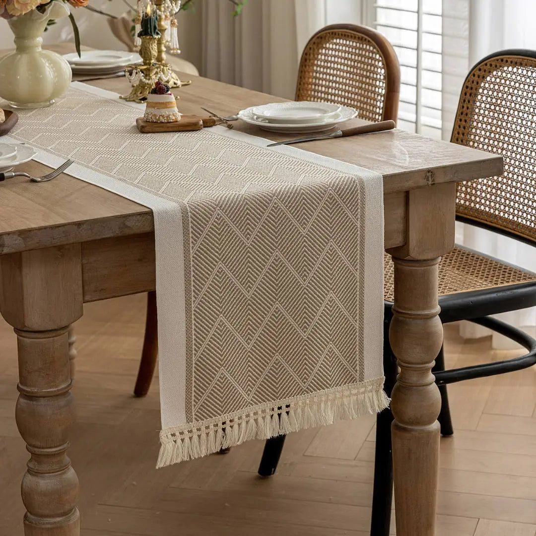 Lorile Water Resistant Table Runner-Speckled Space