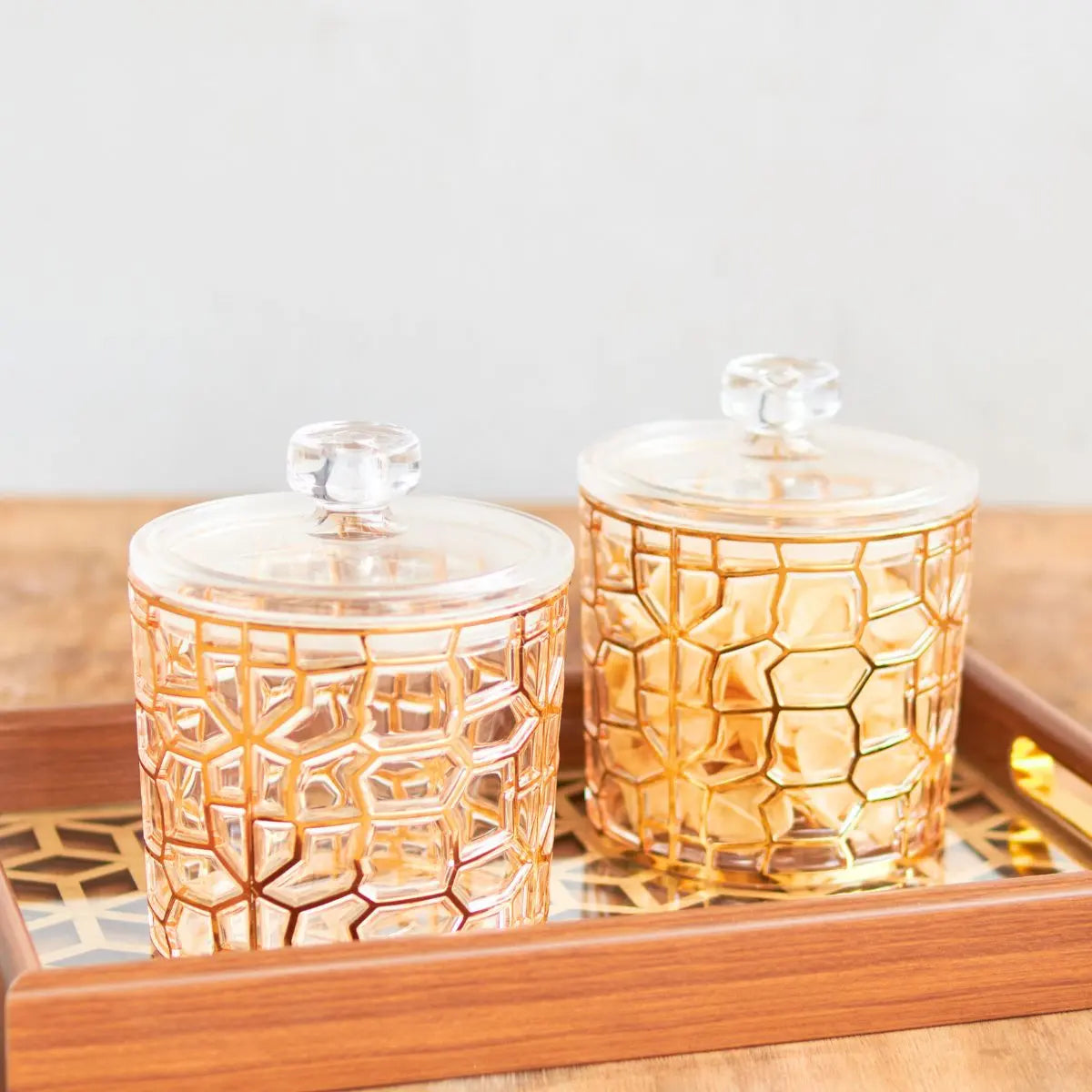 Farrah Air Tight Acrylic Canister Speckled Space