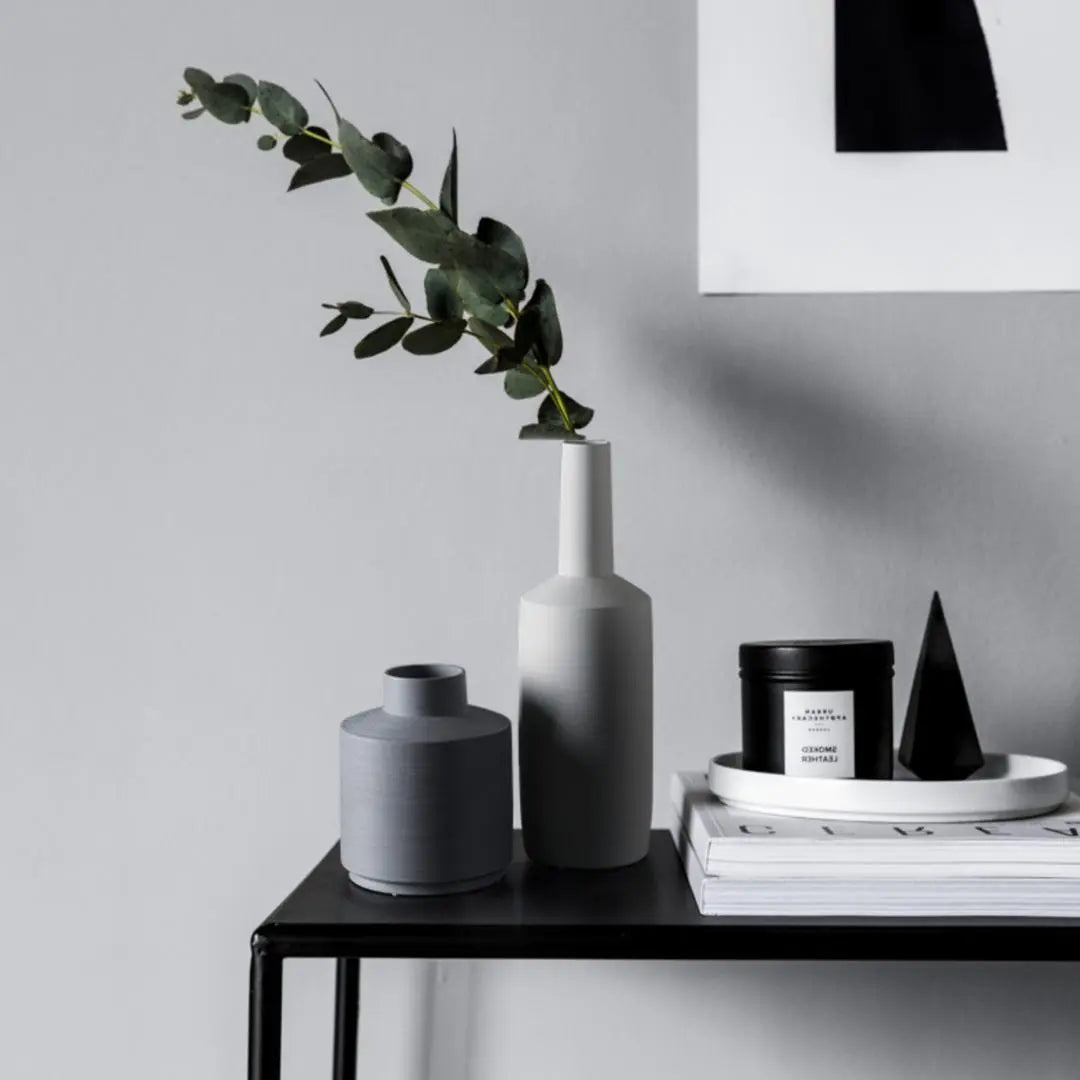 Shytn Ceramic Decorative Vase-Speckled Space