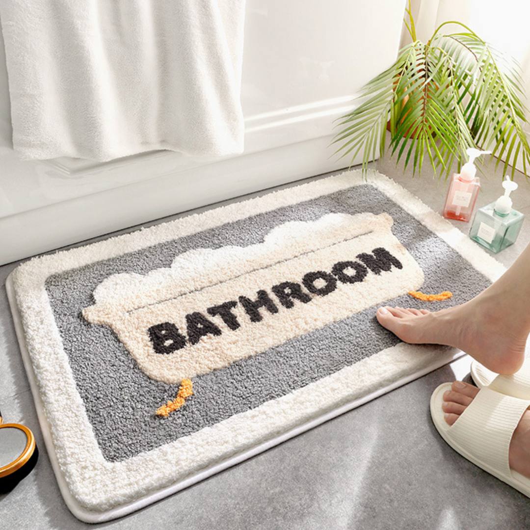 De "Bathroom" Bath Mat