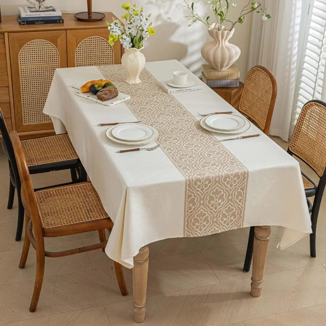Terese Water Resistant Table Cloth-Speckled Space