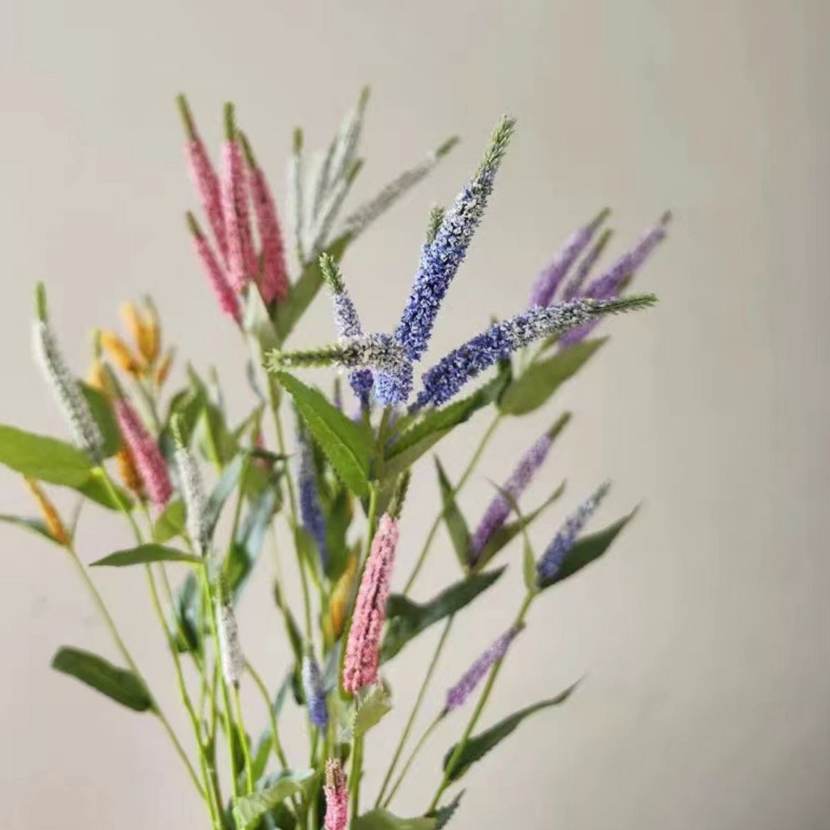 Artificial Lavender Sage Leaves