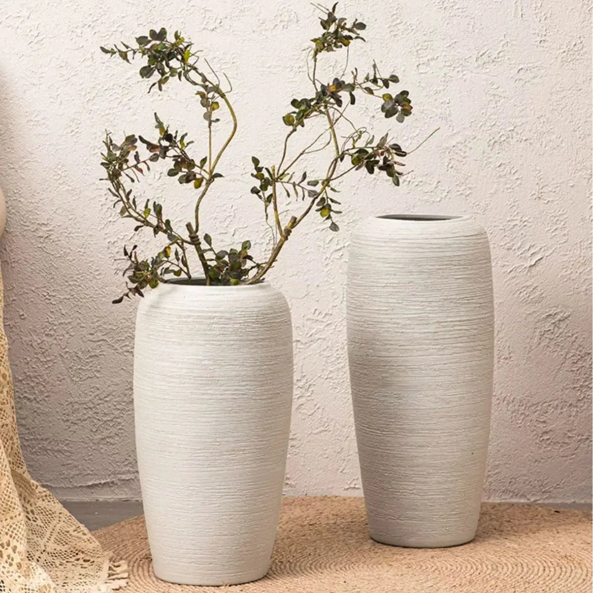Julie Ceramic Decorative Vase-Speckled Space
