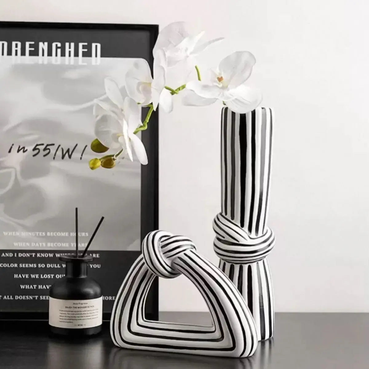 Salazar Decorative Vase Set-Speckled Space