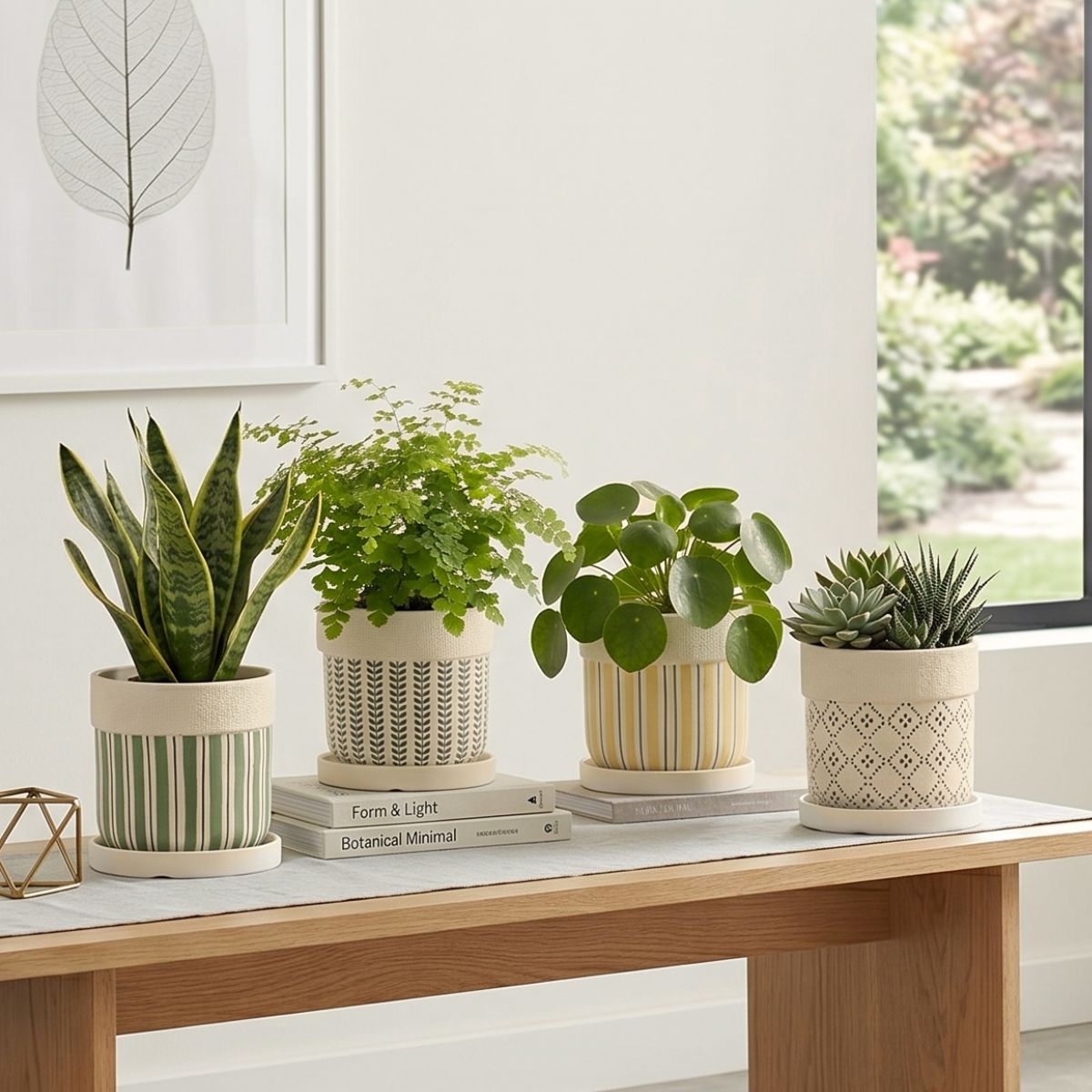 Minimalist Designed Ceramic Flower Pot