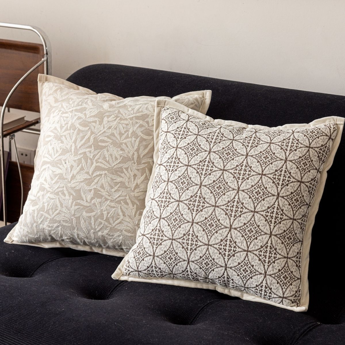 Yvona Beige Cushion Cover B