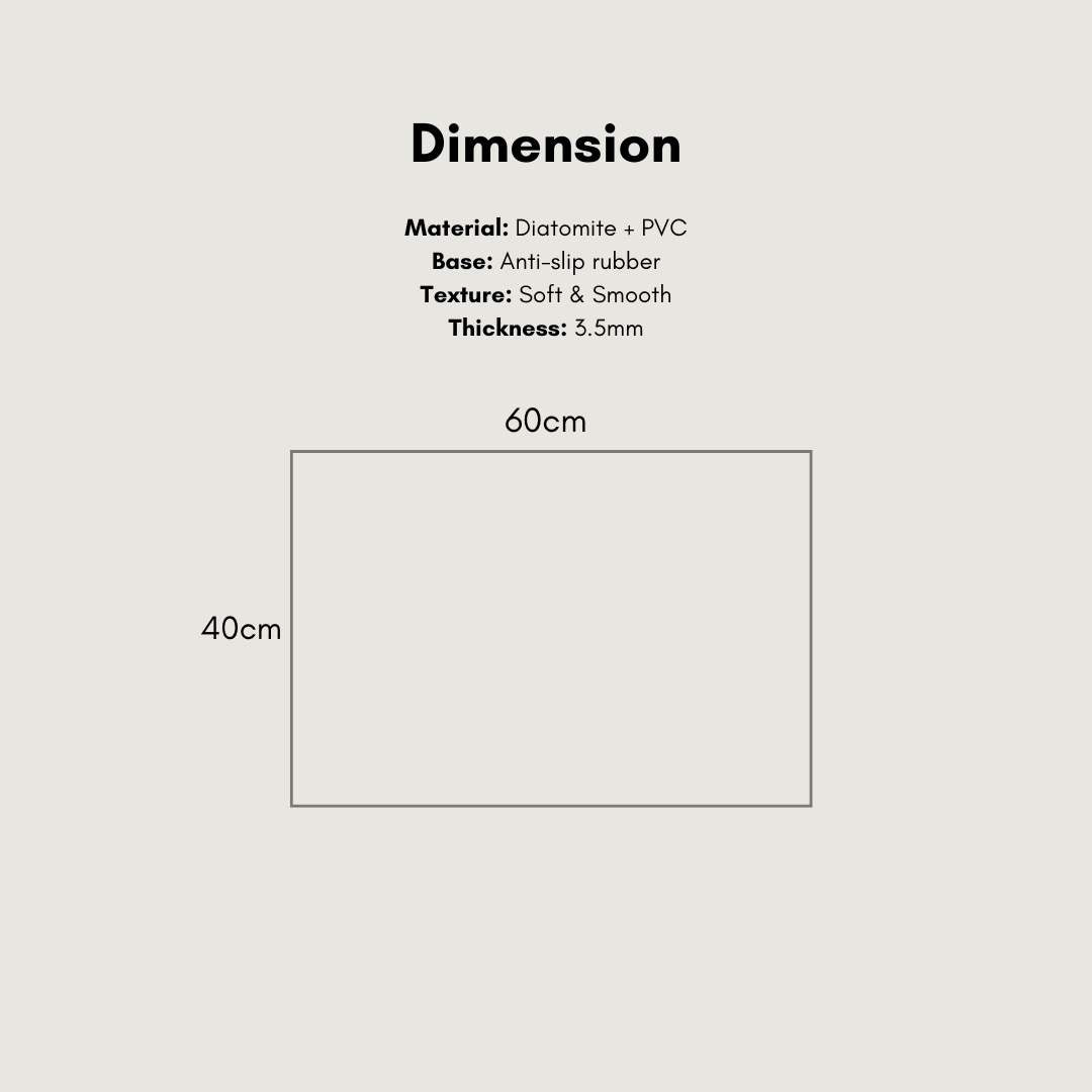 Roylser Diatomite Soft Mat - Design 14