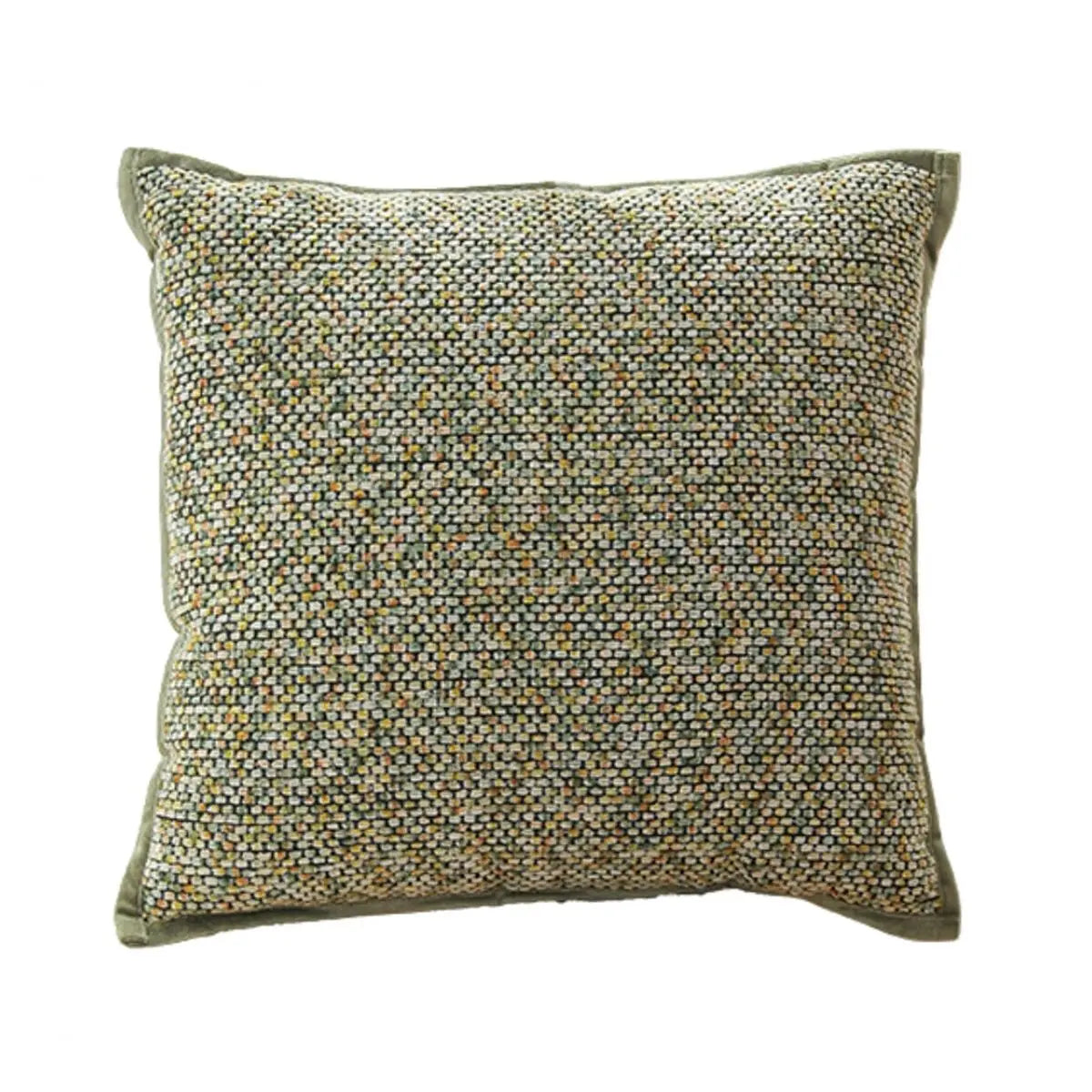 Baianca Green Textured Cushion Cover A Speckled Space