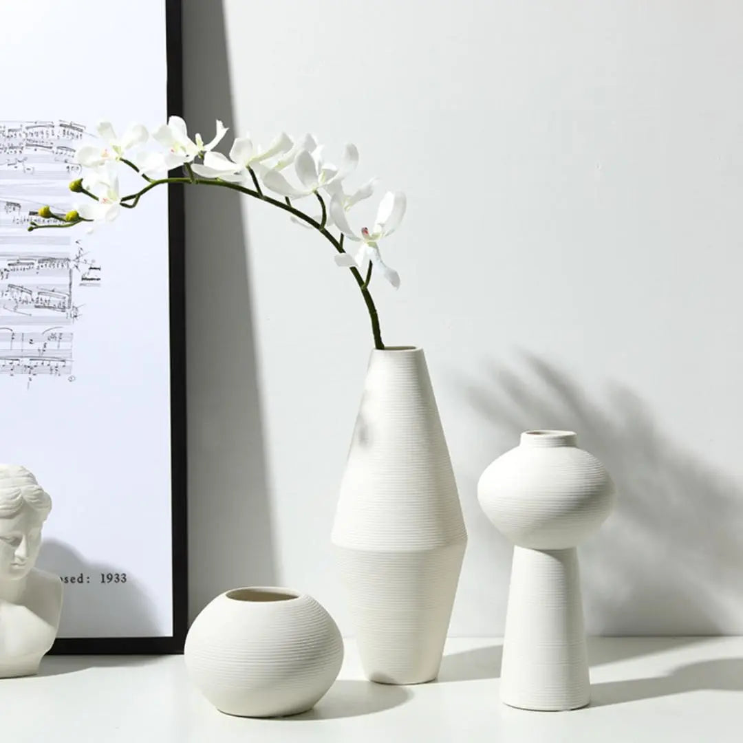 Sonila Ceramic Decorative Vase-Speckled Space