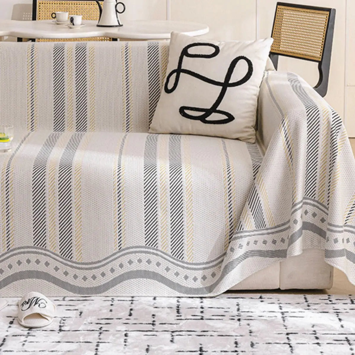 Lloyd Beige Sofa Throw Cover My Store