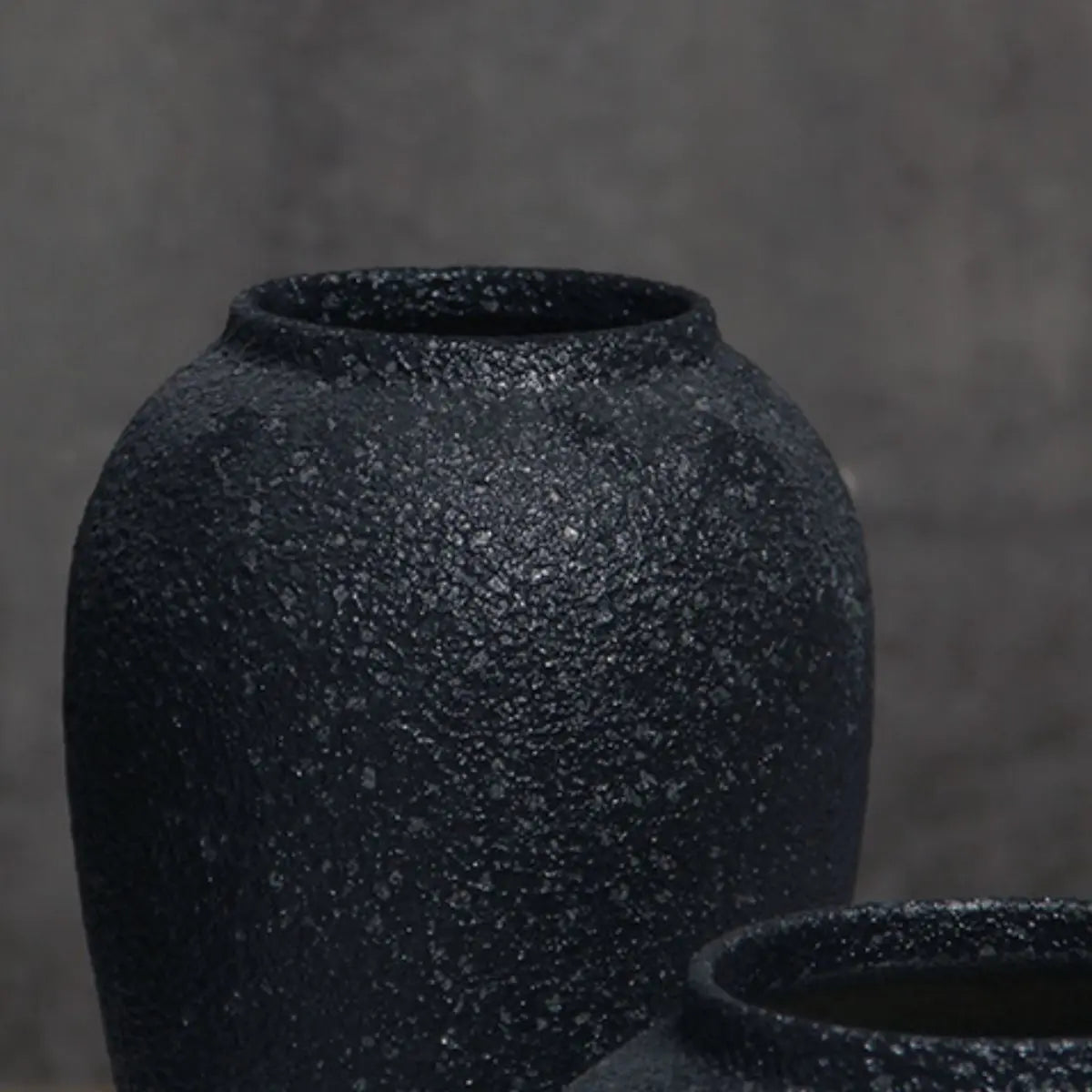 Jord Ceramic Decorative Vase-Speckled Space