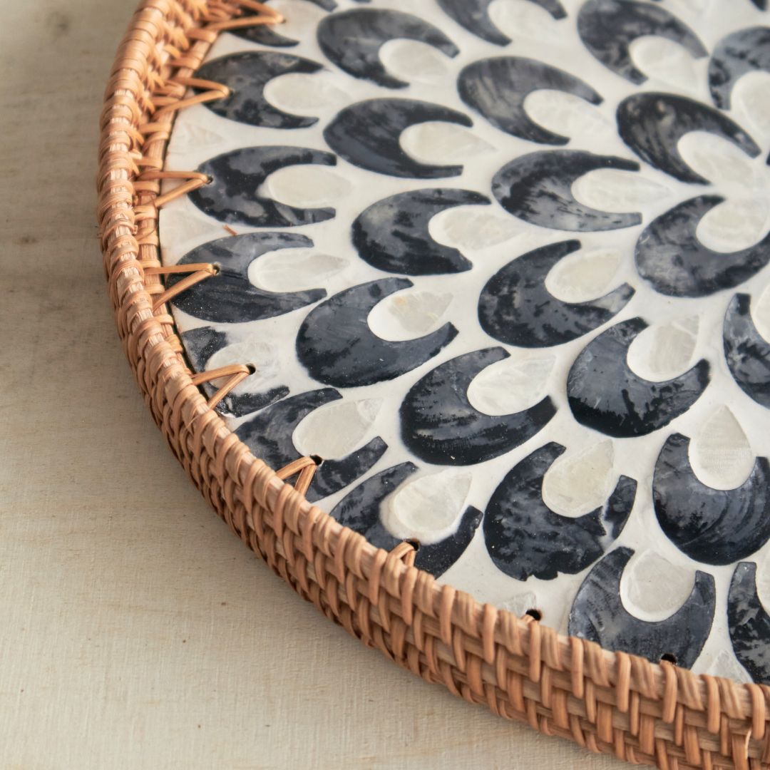 Wayne Rattan Decorative Serving Tray