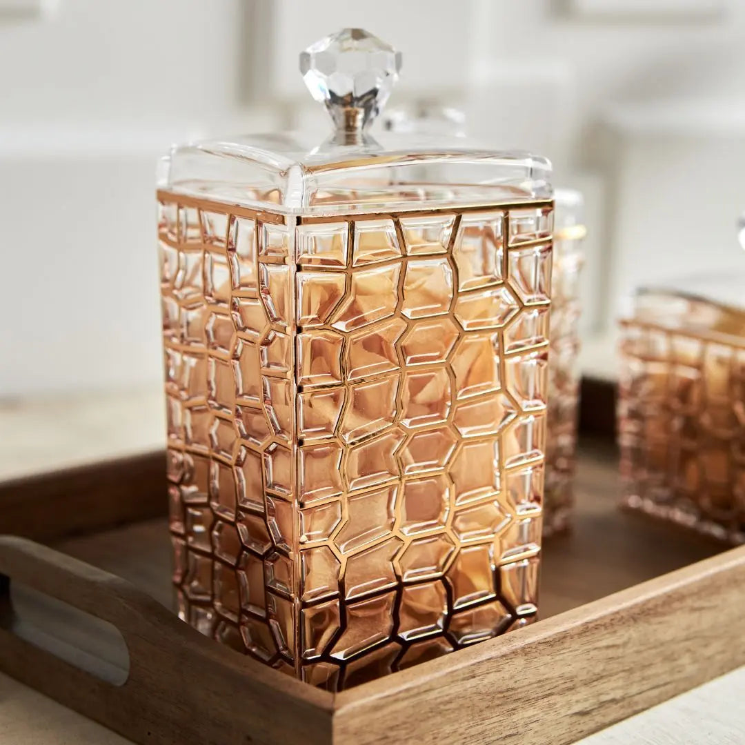 Dolce Acrylic Canister-Speckled Space