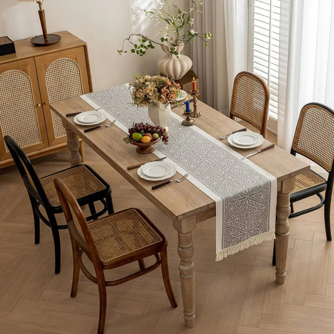 Lumier Water Resistant Table Runner-Speckled Space