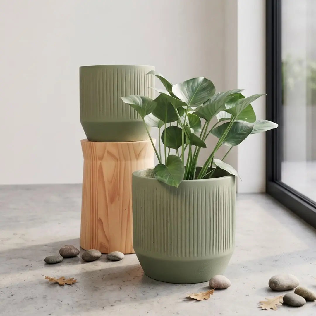 Pylota Concrete Flower Pot - Design P My Store