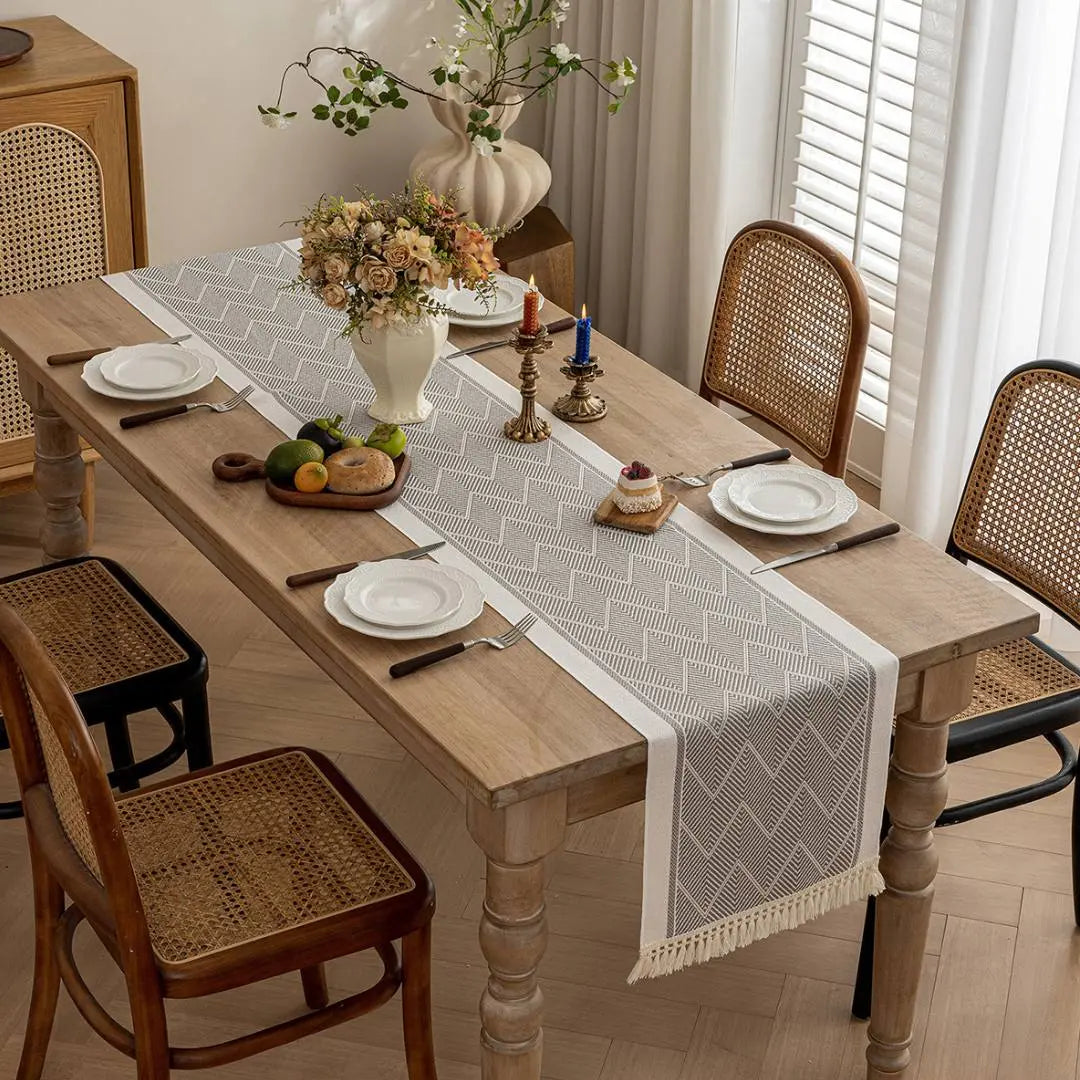Linle Water Resistant Table Runner-Speckled Space