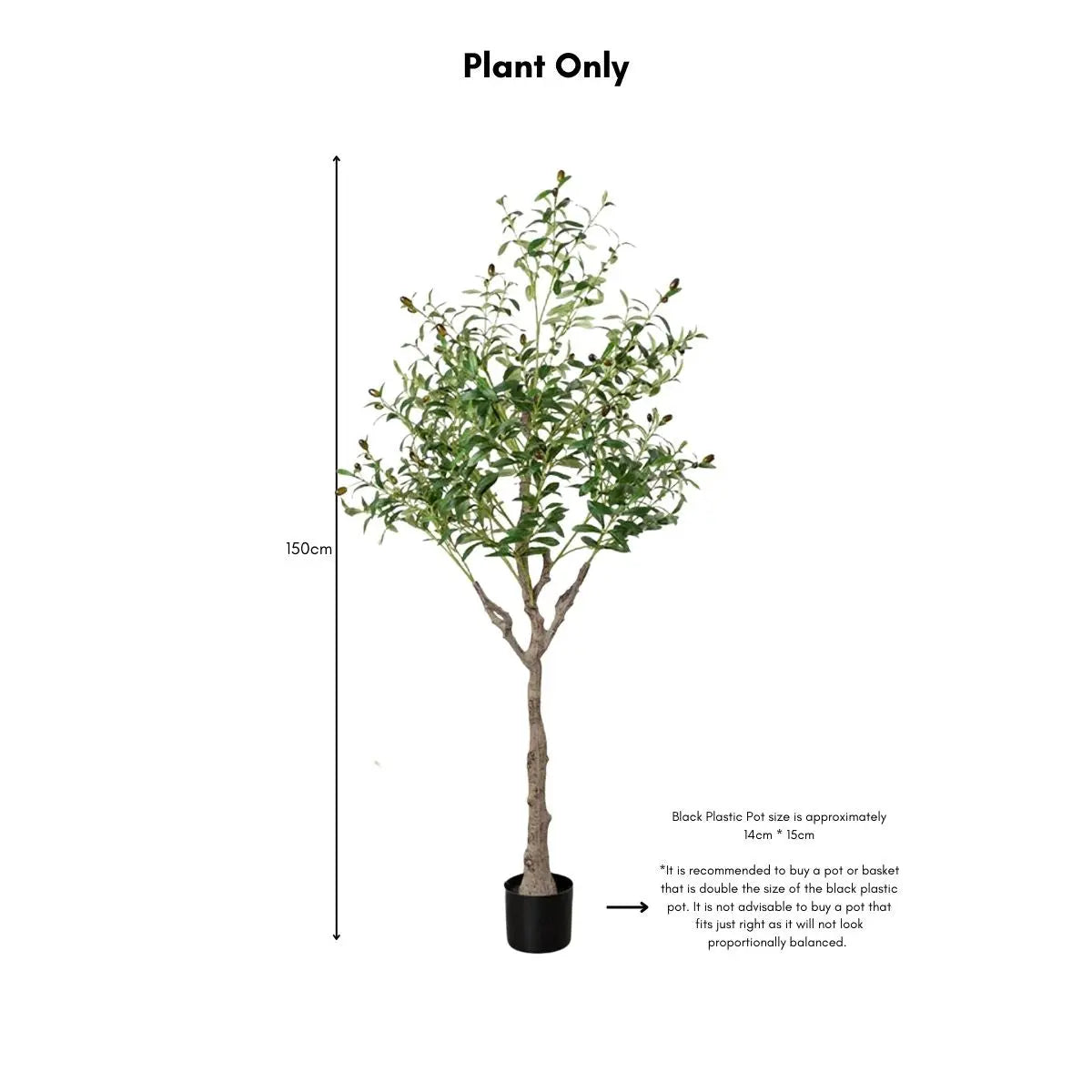 Faux Olive Tree My Store