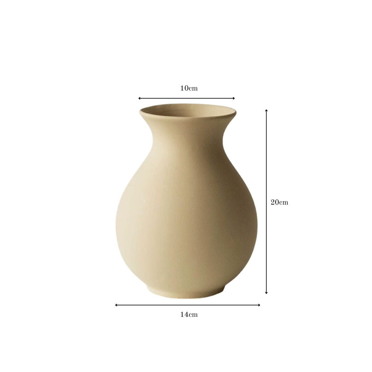 Bellerina Ceramic Decorative Vase
