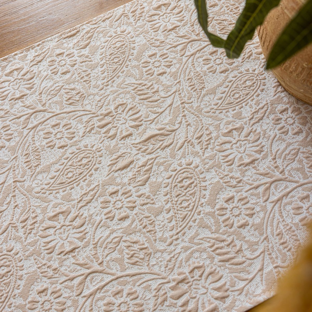 Claytone Beige Table Runner