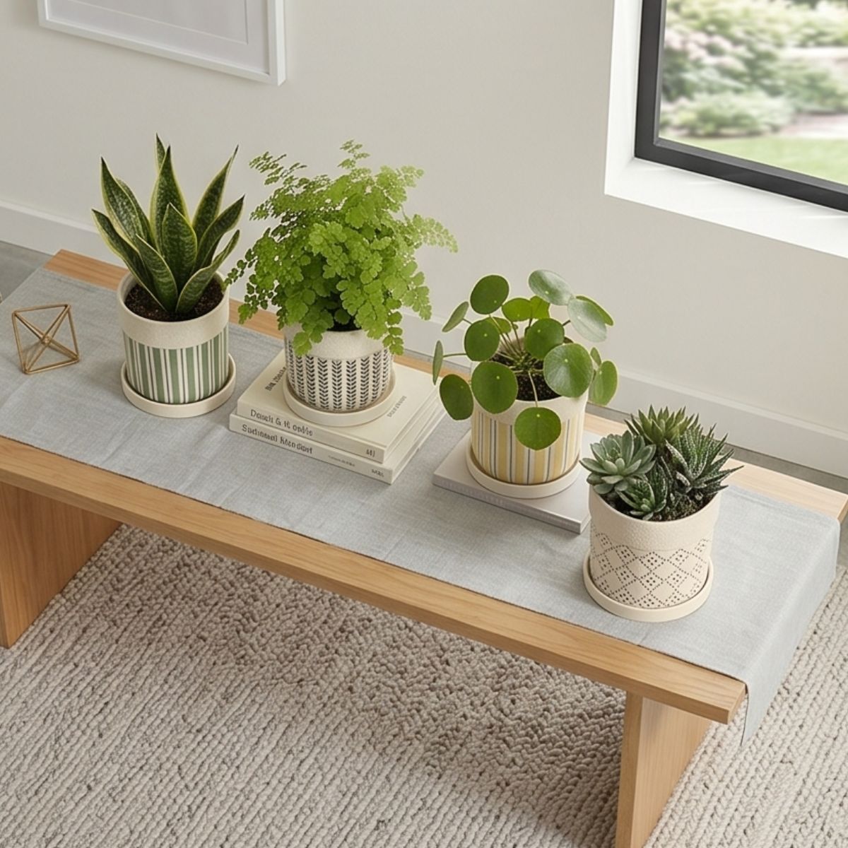 Minimalist Designed Ceramic Flower Pot