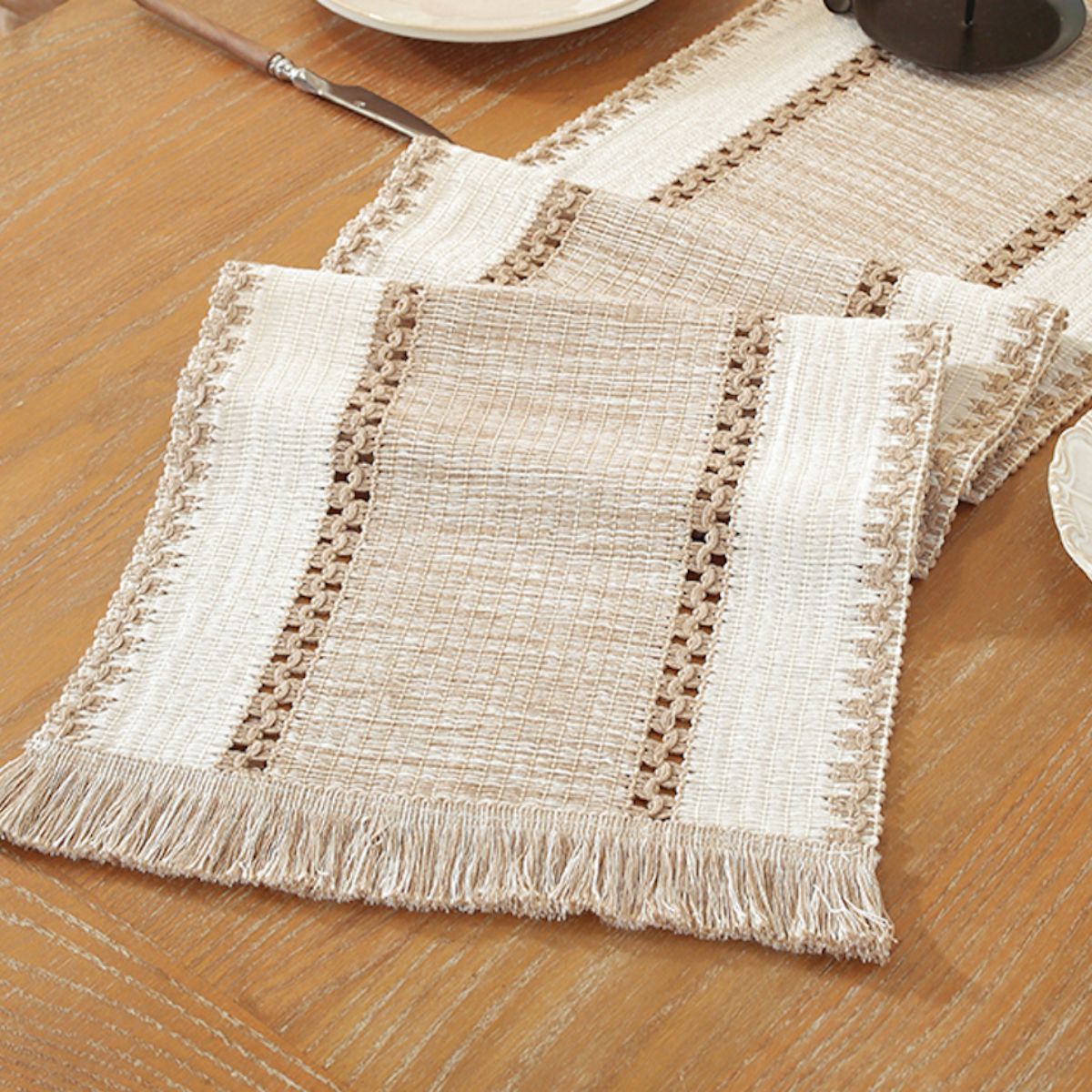 Willow Beige Table Runner