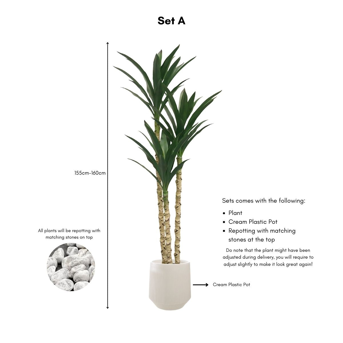Faux Yucca Plant