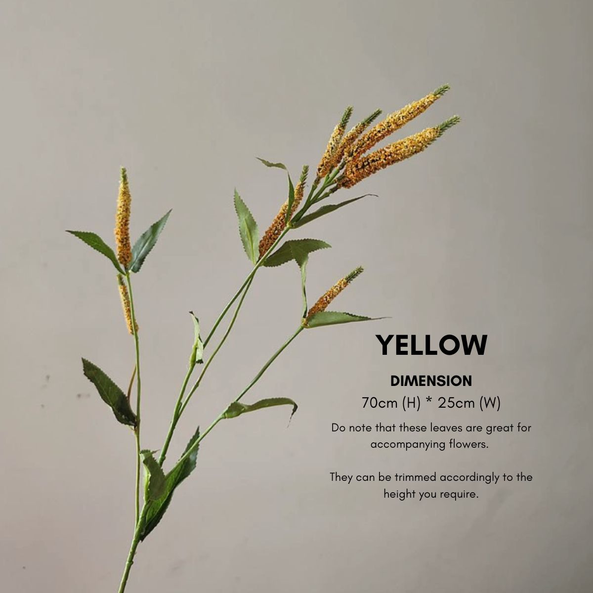Artificial Lavender Sage Leaves
