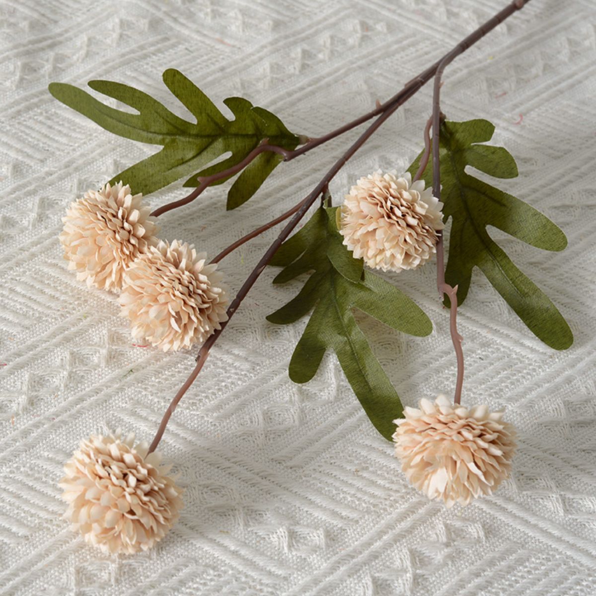 Artificial Shallot Flower - Champagne