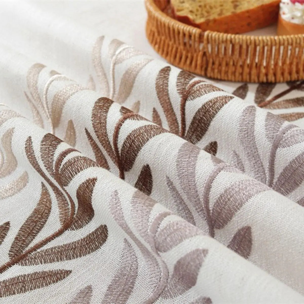 Emilia Beige Table Cloth My Store