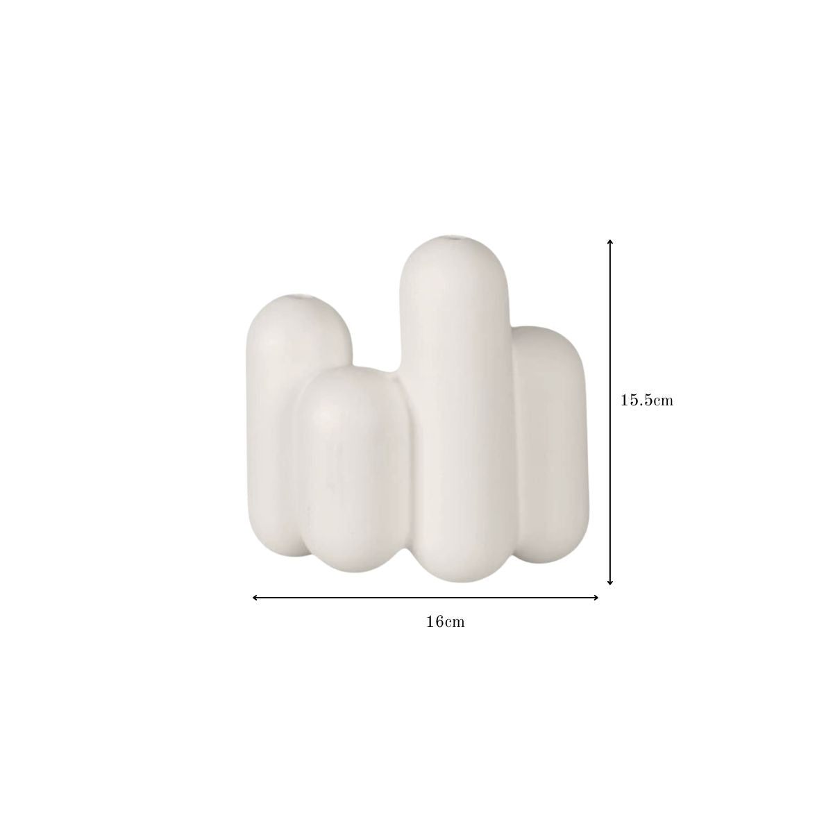 Hoopey Ceramic Decorative Vase