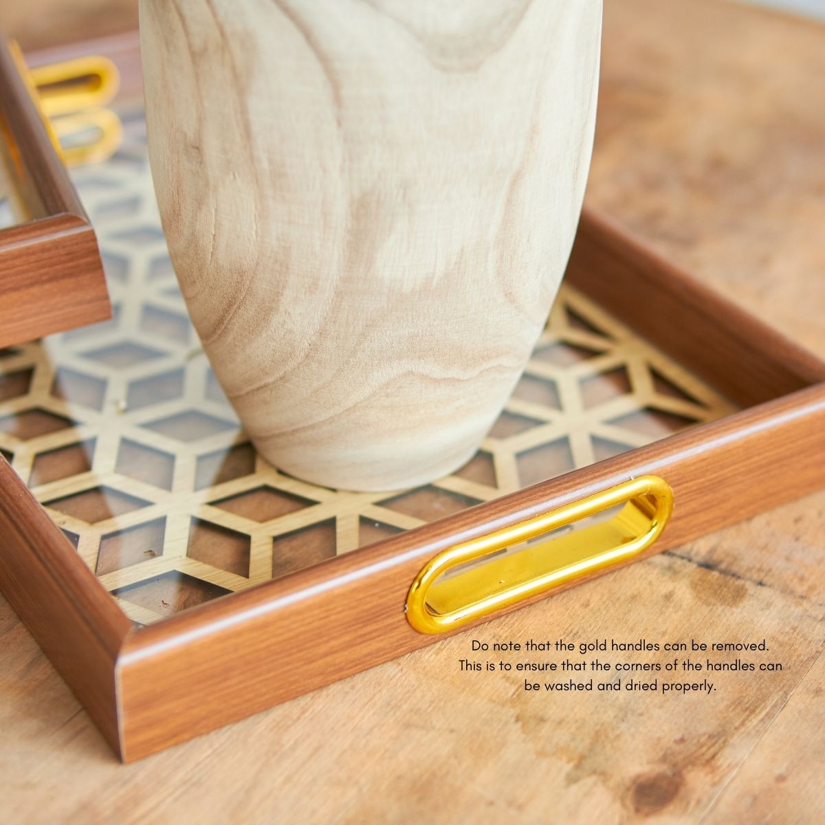 Lancaster Acrylic Decorative Serving Tray