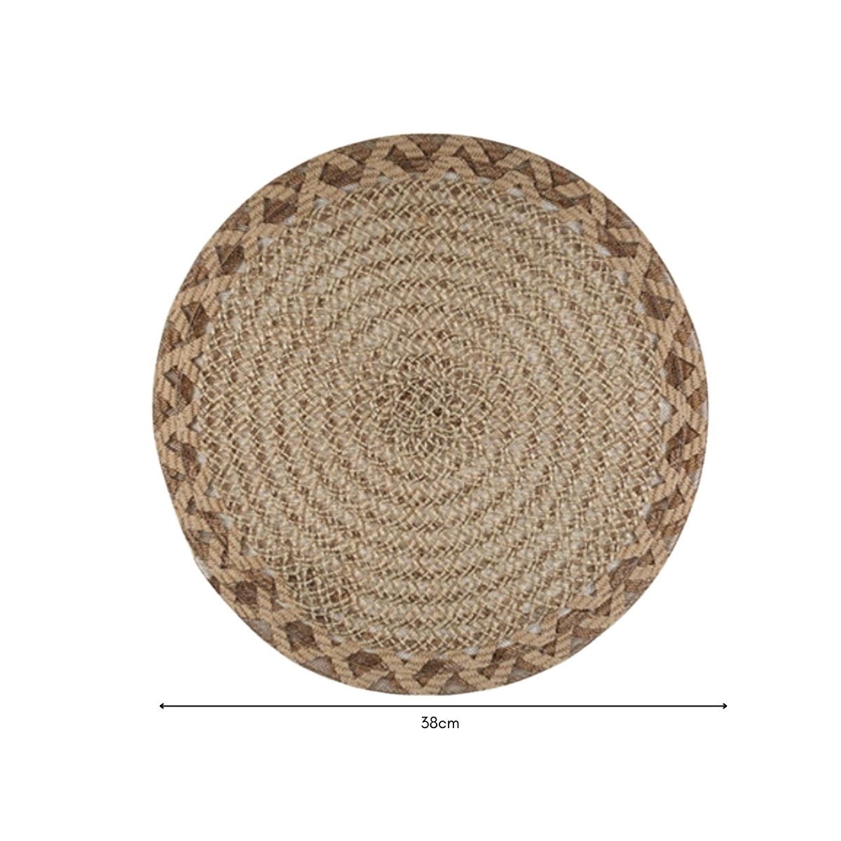 Ellero Round Placemat B My Store