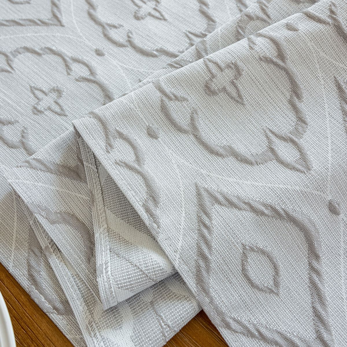 Marlowe Grey Table Runner