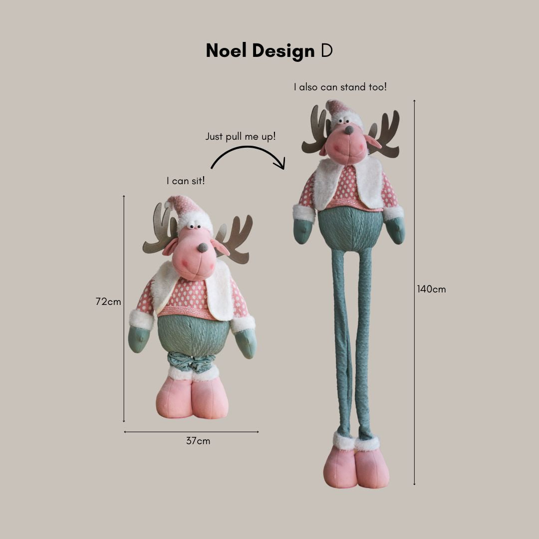 Noel Christmas Plush Design D