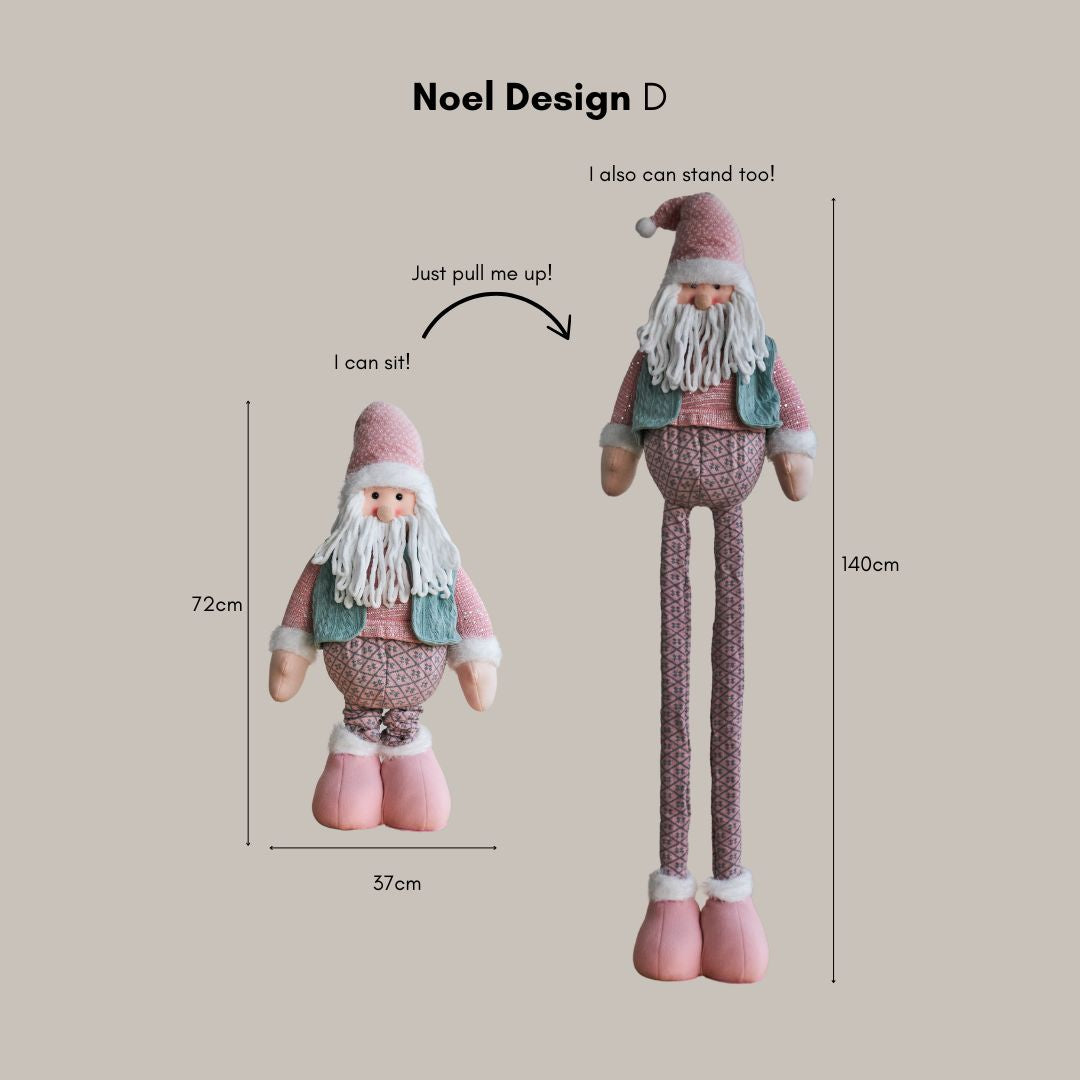 Noel Christmas Plush Design D