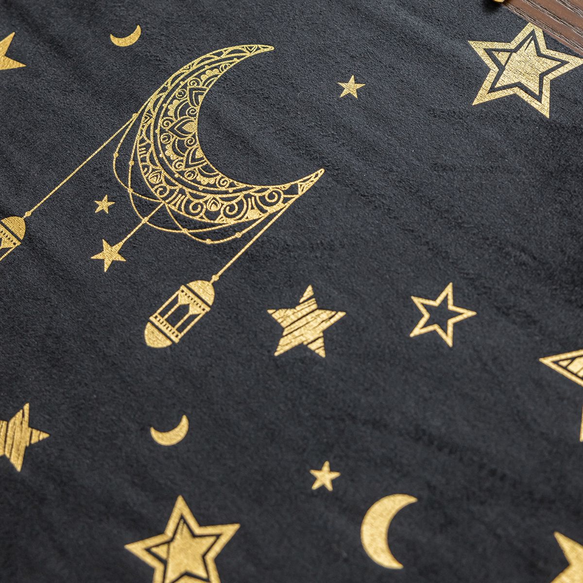 The Raya Black Table Runner
