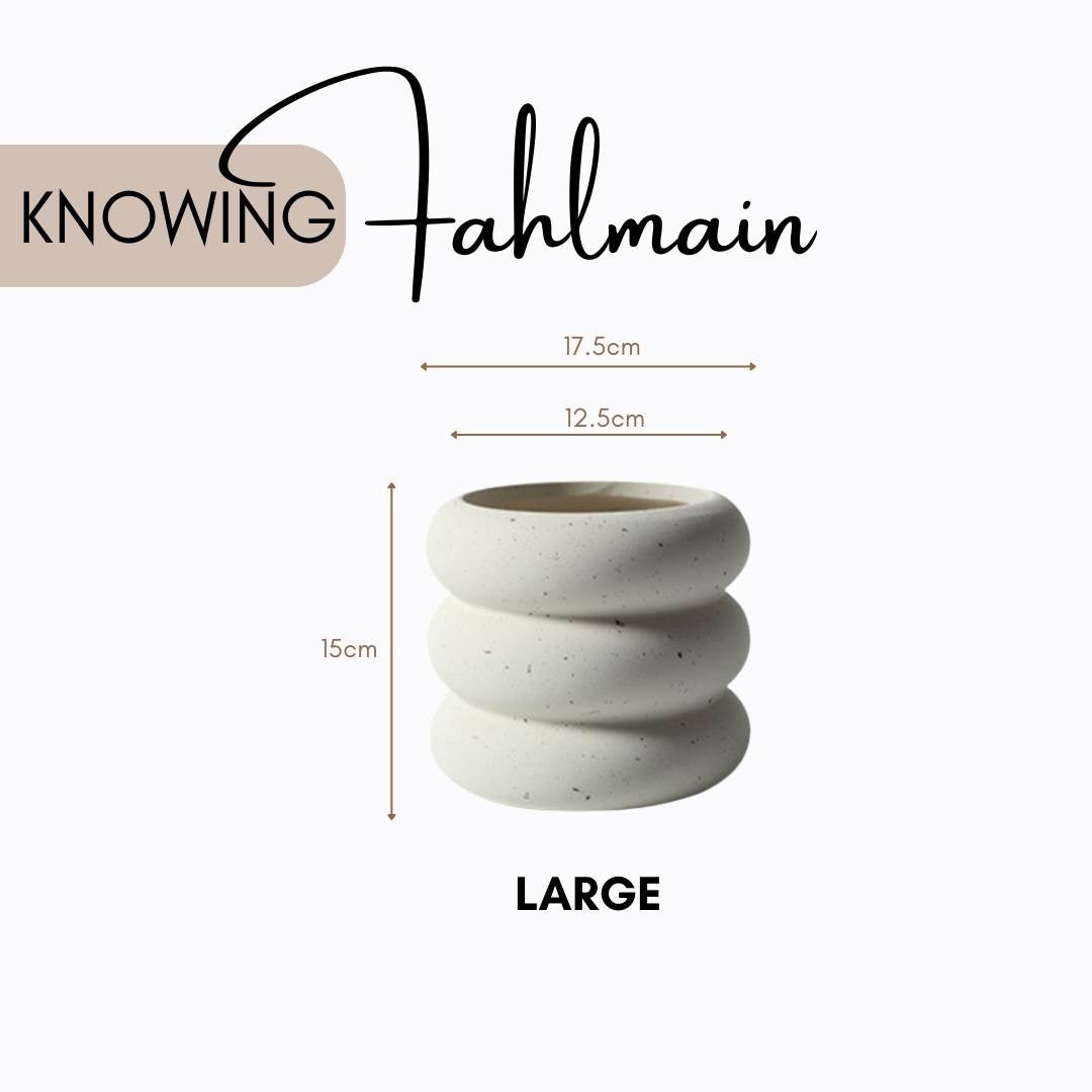 Fahlmain Ceramic Flower Pot